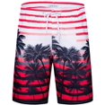 thumbnail image 1 of Men's Shorts Beach Swimwear Swimsuit with Mesh Lining and Pockets, 1 of 6