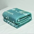 thumbnail image 2 of Christian Gifts for Women Sherpa Throw Blanket, Religious Get Well Soon Gifts for Women & Men with Inspirational Healing Thoughts & Warm Hugs, 50x60 Inches Green, 2 of 6