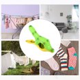 thumbnail image 6 of Unique Bargains 4 Pcs Crocodile ABS Metal Clothespins for Clothes Craft Pictures Party Green Yellow, 6 of 6