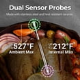 thumbnail image 2 of MEATER Block Premium Wireless Meat Thermometer - 4 Probe Smart Cooking System with WiFi &amp; Bluetooth Connectivity for BBQ, Oven, Smoker, and Grill, 2 of 6