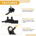 thumbnail image 3 of Unique Bargains ABS Wheel Speed Sensor No.84143665 Rear Left Right ABS Sensor Set Anti-lock Braking System Sensor for Cadillac Escalade 2015-2018, 3 of 7