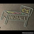 thumbnail image 3 of Glowneon Pinball Neon Sign, Pinball Led Sign, Game Room Decor, Man Cave Decor, Gamer Room LED Neon, 3 of 4