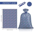 thumbnail image 2 of Loveinside Jumbo Large Plastic Gift Bag, Birthday Design Plastic Bag with Tag and Tie for Birthday Party, Graduation, Baby Shower - 56" x 36", 1 Pcs - Colorful Dot, 2 of 5