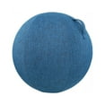 thumbnail image 1 of Dust-proof Anti-slid Exercise Ball Cover Cotton Flax Practical Fine Knitted Yoga Ball Cover for Home, 1 of 10