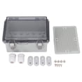 thumbnail image 2 of CAJA DE CONEXIÓN ELECTRICA, CAJA DE UNION ELÍCRICA RESTENTE A LA INTempERIE DE LA CUBIERTA RESPARENTE Resistencia Al ImpactO IP67 PARA MULTIFUNCIAL PROYECTOS CASEROS, 2 of 7