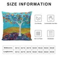 thumbnail image 5 of Nawypu  Throw Pillow Covers Natural Pattern Decorative Pillowcases Pillow Cases Home Car Decorative Trees and Birds, 5 of 5