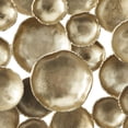 thumbnail image 4 of DecMode Aluminum Modern Overlapping Round Plates Wall Décor 43"W x 29"H, with Shiny Gold Finish, 4 of 7