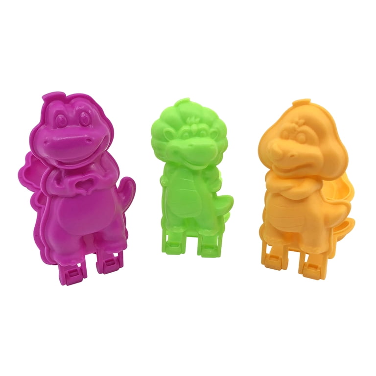 Barney Fun Dough On-the-Go Backpack Fun Dough Molding Set and