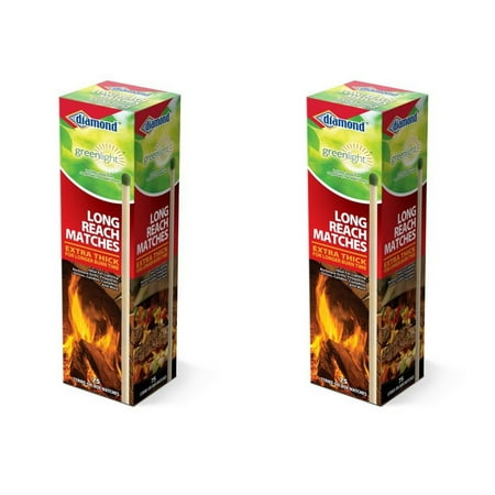 

Diamond Long Reach Strike on Box Fire Starter Match 75 Ct - Pack of 2
