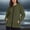 Army Green, variant on WIZUTIZ Women's Waterproof Rain Jacket Zip Up Hooded Lightweight Packable Long Sleeve Outdoor Windbreaker Raincoat with Pockets Coat Layer Top