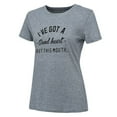 thumbnail image 4 of outfmvch t shirts for women fashion short sleeve letter print plus size cotton casual womens tops shirts for women dark gray, 4 of 9