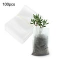 thumbnail image 2 of 100 Pcs Garden Plant Pots Planters Grow Bags  Non-woven Fabric Pouch Root Container, 2 of 9