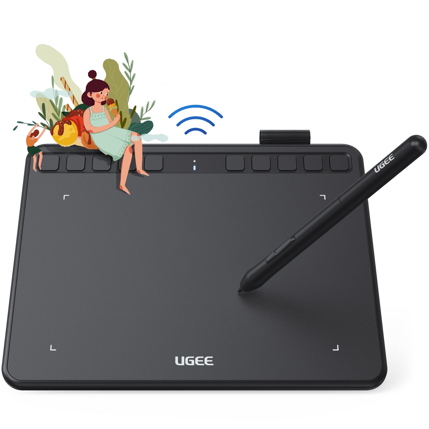 UGEE S640W 6 3 x 4 Graphic Drawing Tablet Wireless Pen Tablet With 10 ugee-s640w-6-3-x-4-graphic-drawing-tablet-wireless-pen-tablet-with-10