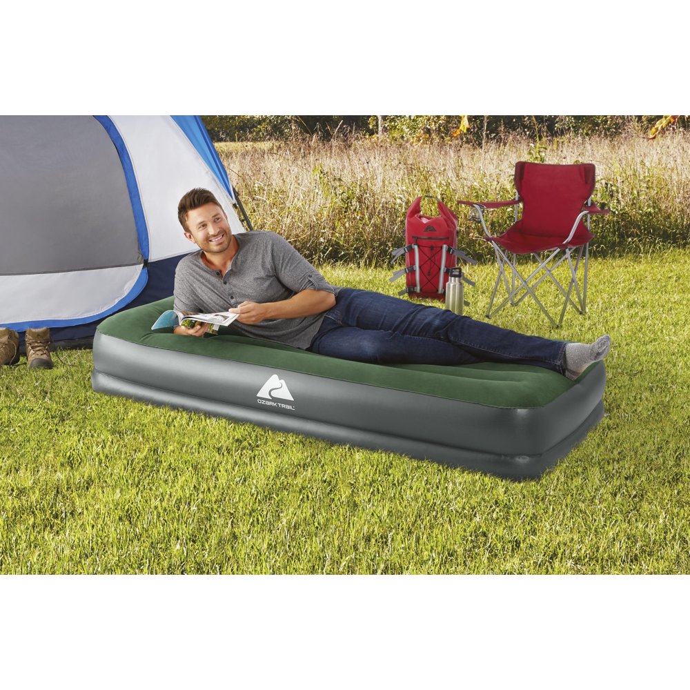 Ozark Trail 10" Air Mattress, with Builtin Pump, Twin