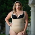 thumbnail image 6 of InstantFigure Plus Size Undersbust Brief with adj Bra Straps WBBS009C, 6 of 8