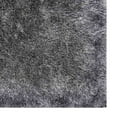 thumbnail image 2 of Rugsotic Carpets Hand Tufted Shag Polyester Eco-Friendly Area Rugs - 4'x6', Rectangle, Blue White, Plain Solid Design, High Pile Handmade Anti Skid Rugs for Living Room, Bed Room K00333, 2 of 5