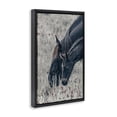 thumbnail image 2 of Stupell Industries Rustic Lodge New Graze Horses in Meadow Black Floating Frame Canvas Art, 17 x 25, by Nathan Larson, 2 of 8