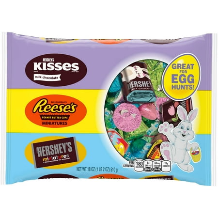Hershey's Easter Egg Hunt Snack Size Mix Candy, 18 oz