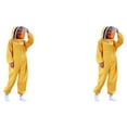 thumbnail image 2 of Thinsony Cotton Breathable And Comfortable Beekeeper Suit For Safety Wide Application Beekeeper Costume yellow XL 2Set, 2 of 6