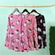 thumbnail image 2 of Sanrio-Pijama de manga larga de Hello Kitty para mujer, Top de franela suave de tela elástica doble, accesorios de Anime, ropa de casa, 2 of 7