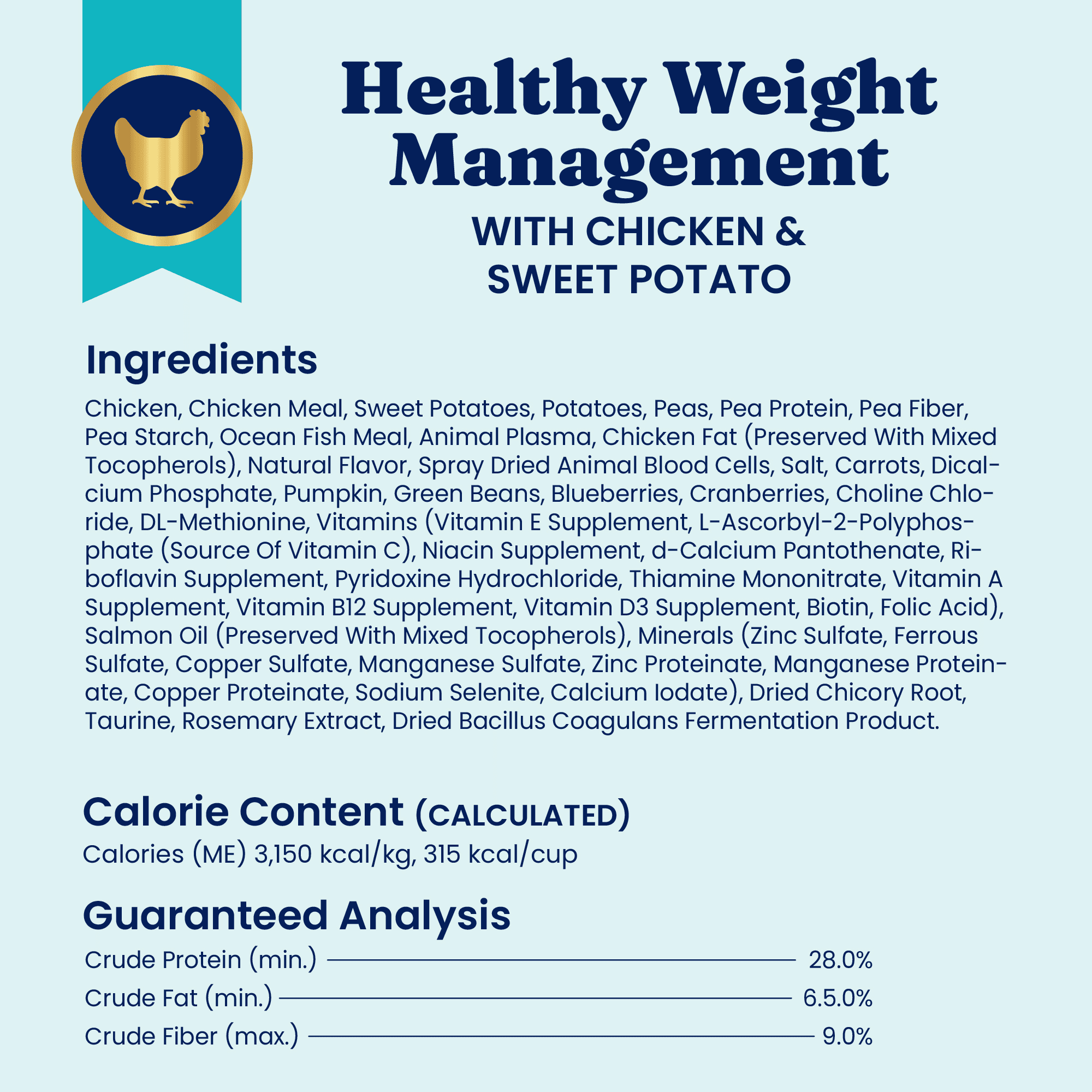 Solid Gold Nutrientboost Weight Management Chicken & Sweet Potato Dry Dog Food, 3.75lb