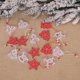 thumbnail image 4 of Juego de 6, 12 piezas de adornos navideños, colgantes navideños de madera, decoración para árbol de Navidad, colgante de Papá Noel, muñeco de nieve, reno, para colgar en Navidad, 4 of 5