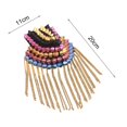 thumbnail image 6 of Xinyolin Punk Jewelry Fringe Epaulette - Vintage Tassels Shoulder Brooch, 6 of 8