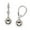 Colorname Misc: 7mm White Gold, variant on 14k White Gold Dangling Shiny Polished Ball Leverback Earrings For Women (4 Sizes) White Gold 8 mm Ball Earring