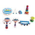 thumbnail image 1 of Kids Instrumentos Musicales Y Juguetes De Percusión De Conjunto piezas Boy-7 Pcs-2 Macarena Juego de percusión para niños, 1 of 8