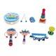thumbnail image 1 of Instrumentos de Música Juguete Accesorio funciones Durable  Universal Boy-7 Pcs-2 CUTICAT Juego de percusión para niños, 1 of 8