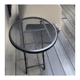 WG 18" Steel Mesh Patio Folding Table