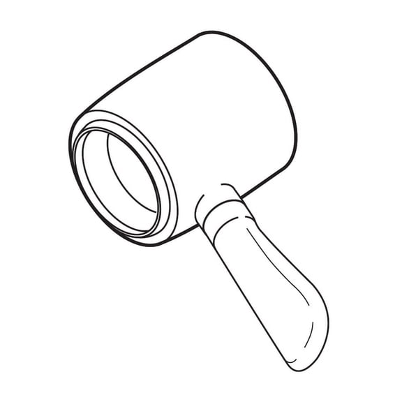 Delta RP51308 Replacement Handle Assembly - Chrome