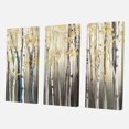 thumbnail image 1 of Designart Golden Birch Forest I Canvas Wall Art, 1 of 2