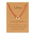 thumbnail image 1 of mtvxesu Bracelets Paper Card Twelve Nylon Rope Alloy Pendant Necklace Holiday Gift Sale, 1 of 1
