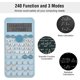 thumbnail image 4 of Calculadora científica ZHAOCHENG estándar de 2 líneas material de oficina escolar, 4 of 5