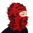 thumbnail image 6 of Distressed Balaclava Ski Mask for Men and Women - Knitted Balaclava Distressed Windproof Shiesty Full Face Mask Cold Weather,Camouflage Blue, 6 of 10