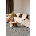 thumbnail image 3 of Nube Rimini Gray Mushroom and Charcoal Recycled Polyester Area Rug, 3 of 8