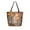 Beautiful Autumn Forest, variant on Open Top Canvas Tote Bag with Zipper Reusable Shopping Bag 13.5x15" Roomy Carryall Beautiful Autumn Forest
