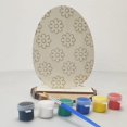thumbnail image 5 of Style 4 Feliz conejito de Pascua, huevo, pollito, adornos de madera sin terminar, letrero de madera, manualidades, juguetes para niños, decoración de mesa, suministros para fiesta, 5 of 5