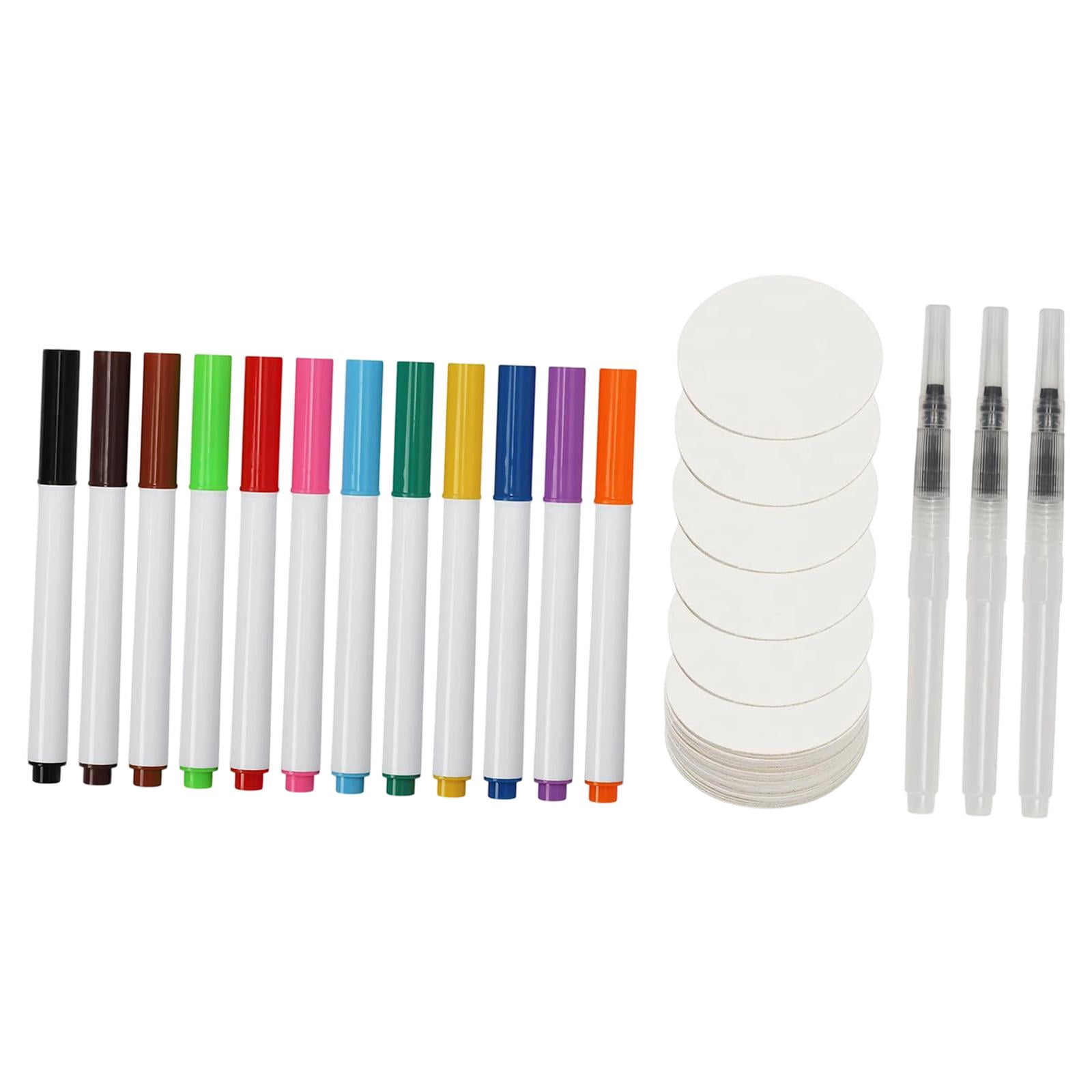 Foam Texture Painting Set 3D Drawing Sponge Paper Water Activated for Children Classroom Activities