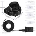 thumbnail image 3 of SATRINO 1 PCS Air Blower for Inflatables,12V 1.2A Inflatable Fan Replacement , and 12V 1.5A Adapter for Christmas Xmas Holiday Yard Inflatables Fan Blower Decor, 3 of 3