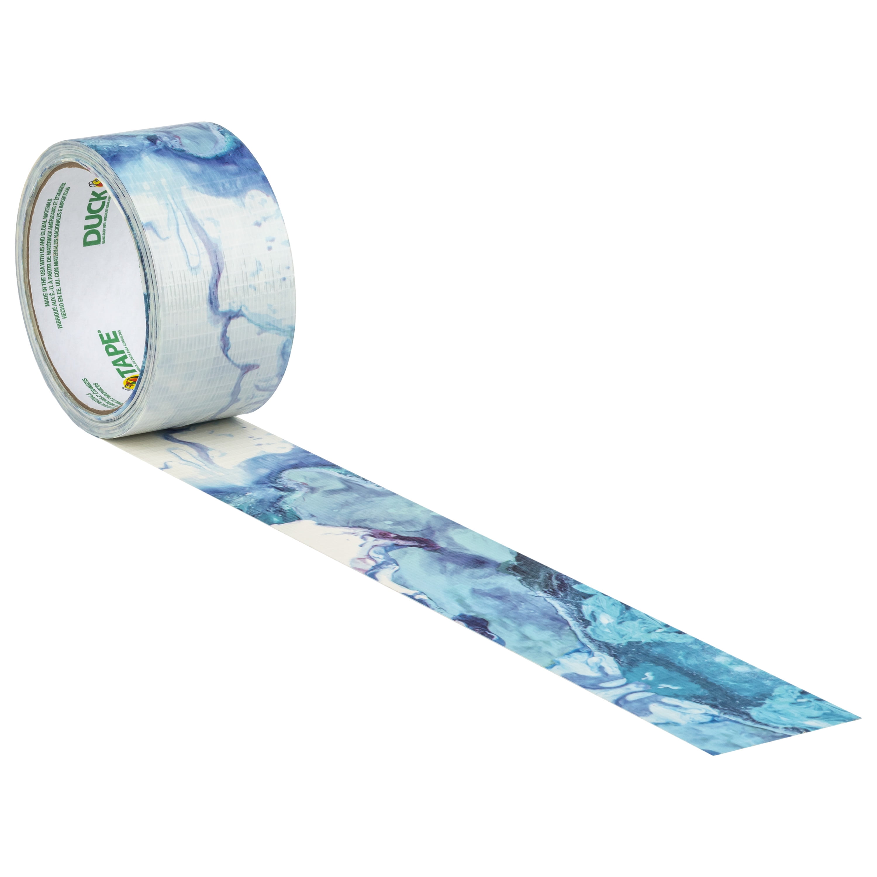 (3 pack) Duck Brand Printed Duct Tape - Marbling 1.88 in. x 10 yd.