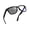 A-Glossy Black/Photochromic & Anti-blue Light Lens, variant on Square Sunglasses Polarized UV Protection Retro Trendy Designer Sun Glasses Men Women (Black)