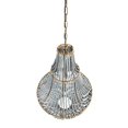 thumbnail image 4 of Creative Co-Op Metal Chandelier with Wood Beads, 4 of 8