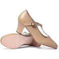 thumbnail image 2 of Theatricals Adult 2" T-Strap Character Shoes Tan 09.0 T3300, 2 of 4