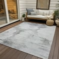 thumbnail image 6 of Addison Rugs Chantille Indoor/Outdoor Transitional Modern Silver Washable Rectangle Rug, 3' x 5', 6 of 6