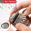 Jieowen Mini 8 Keys Kalimba Thumb Piano Finger Percussion Pocket Musical Tool Xmas Gift