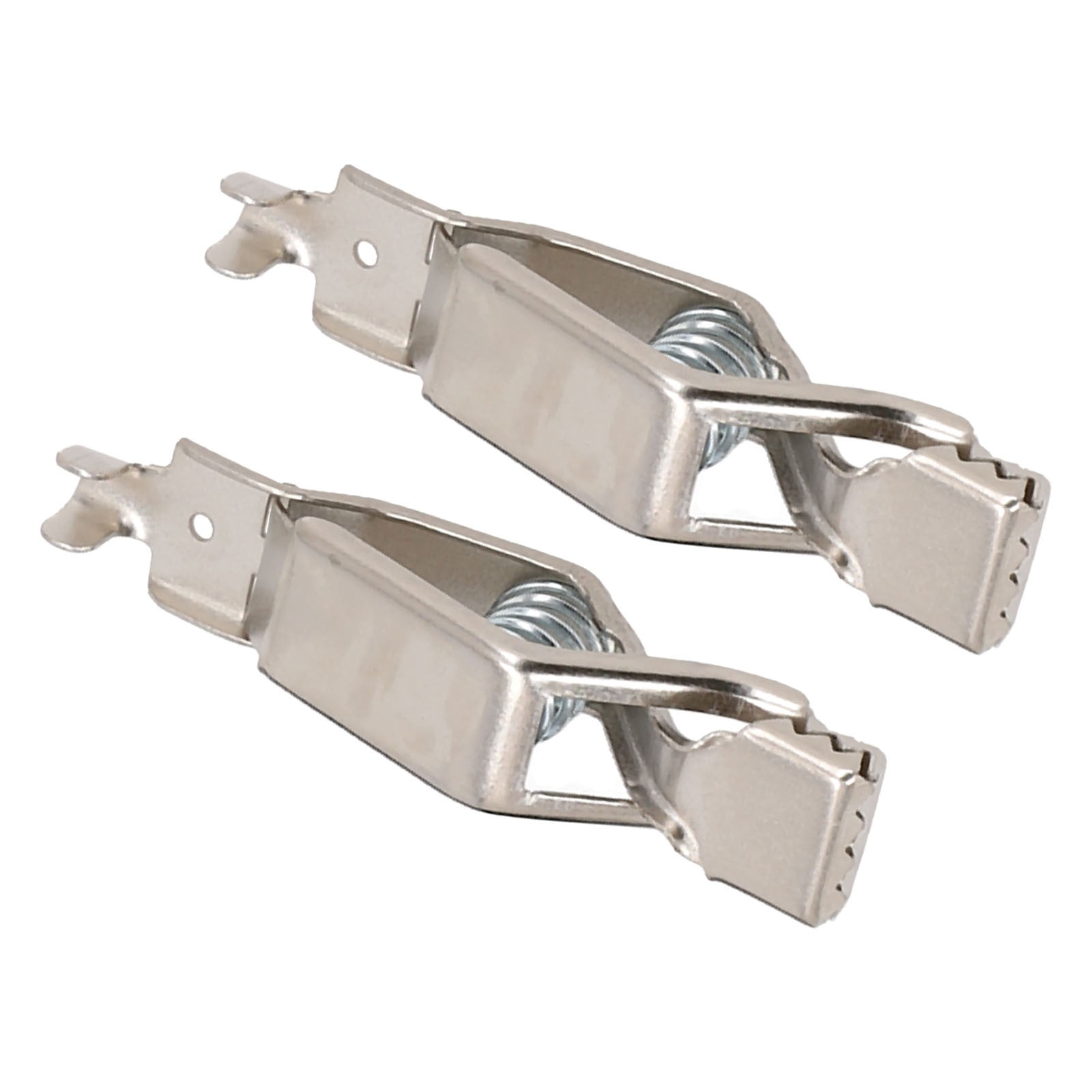 2PCS Sheathed Alligator Clips Electrical DIY Tests Leads Alligator Double-Ended Crocodile Clips Roach Electrical Jumper Wire
