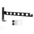 thumbnail image 1 of Percha plegable para ropa, ahorra espacio, 90°, plegable, con 6 agujeros, color negro, 1 of 14