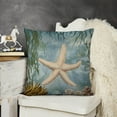 thumbnail image 7 of starfish corals algaelinen throw pillowcase decoration pillowcase gifting preferred 20x20 inch cushion cover 2 sets sofa pillowcase sofa bedroom living room car, 7 of 7